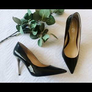 Black Patent Leather Pumps